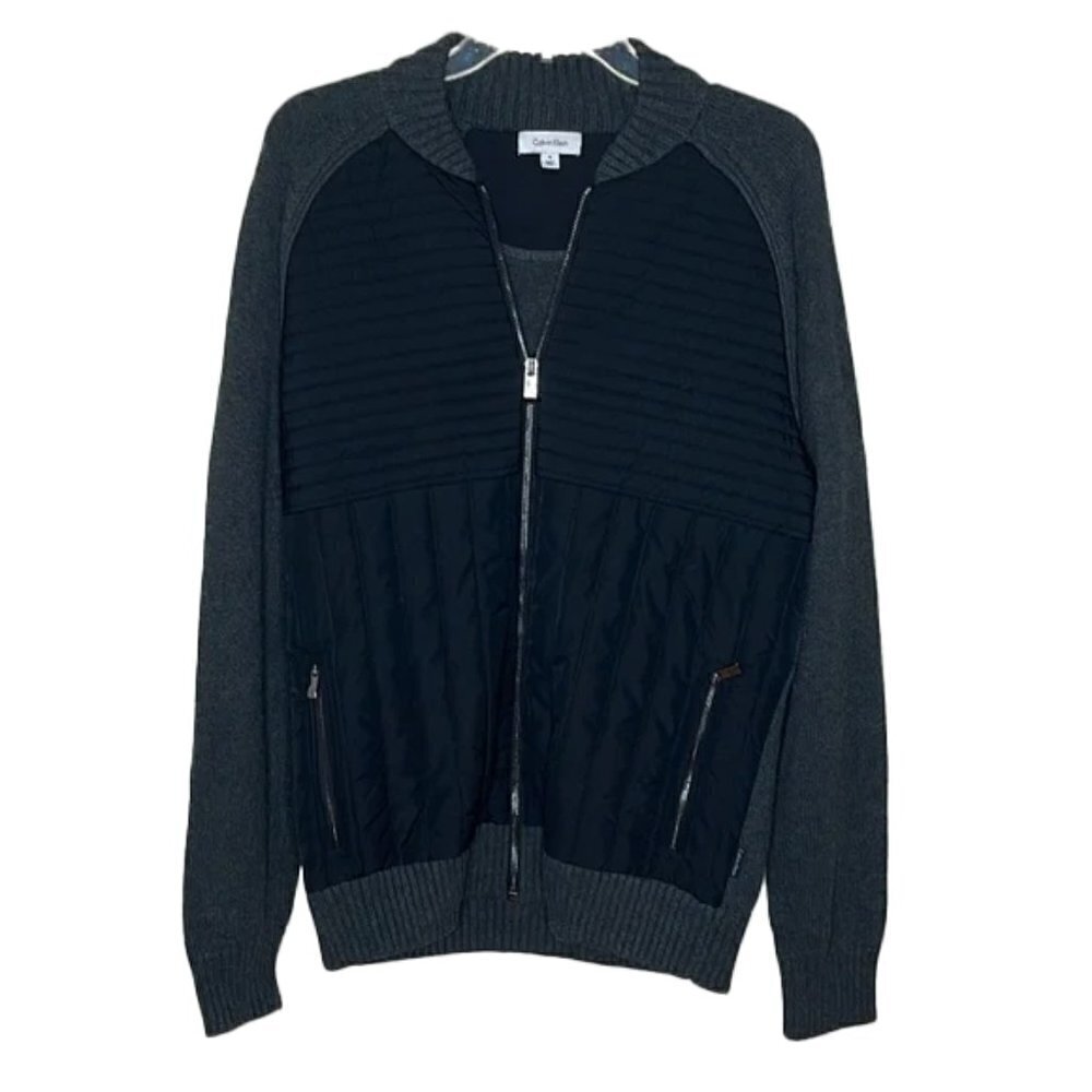 ❤️ CALVIN KLEIN Zip Sweatshirt Size M